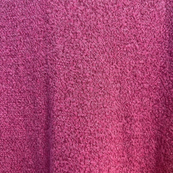 Nic+Zoe Sweater Womens 3X Pink Metaallic Twist Cutout Neck Batwing Pullover Top - Picture 7 of 13